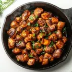 BBQ chicken sweet potato skillet