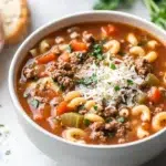 Beef and Macaroni Soup