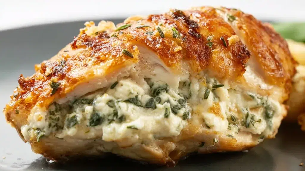 Boursin Stuffed Chicken Breast recipe