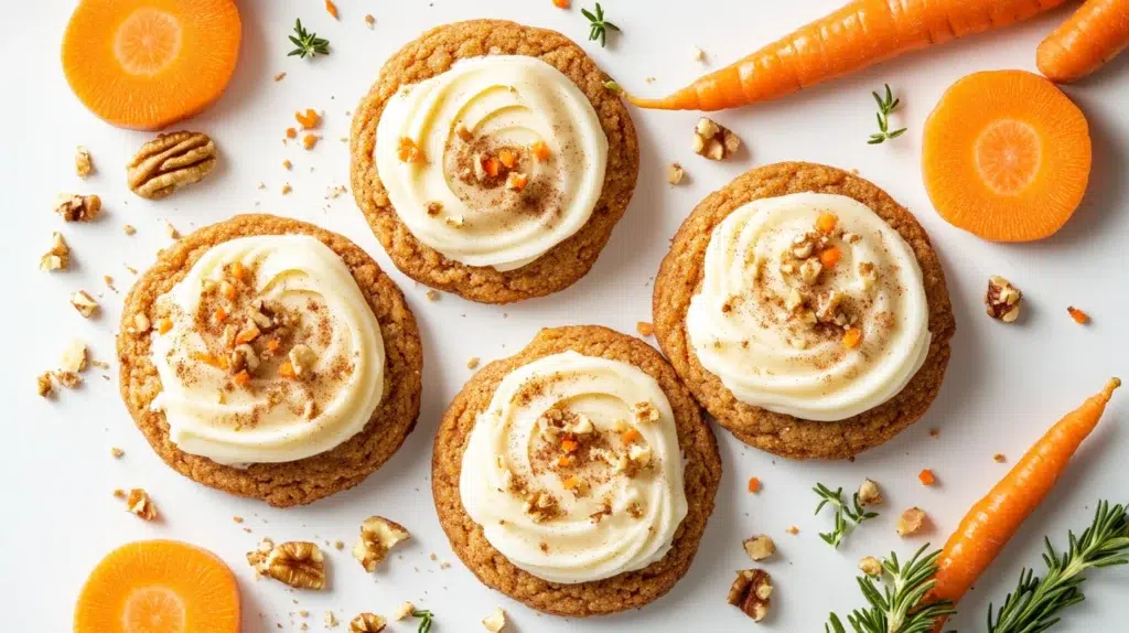 Carrot cake cookies