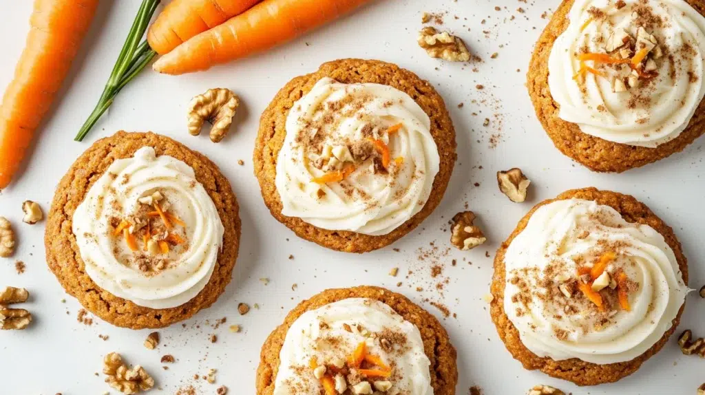 Carrot cake cookies
