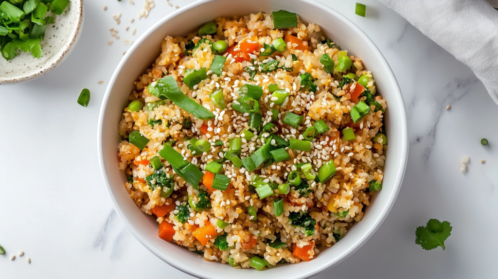 Cauliflower fried rice
