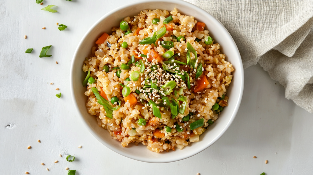 Cauliflower fried rice