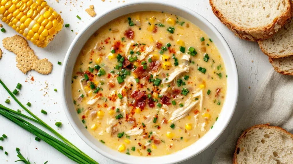 Chicken and corn chowder