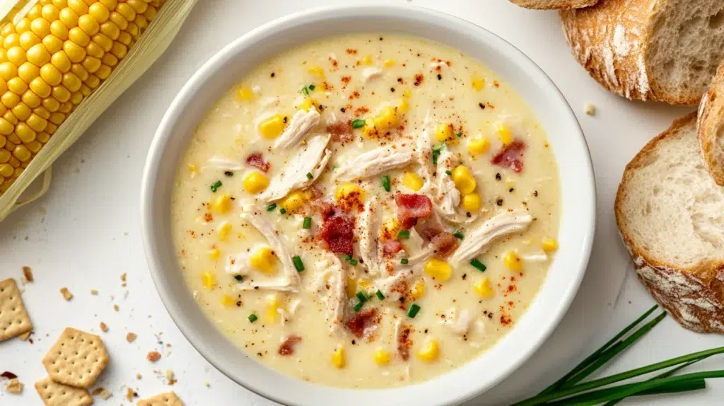 Chicken and corn chowder