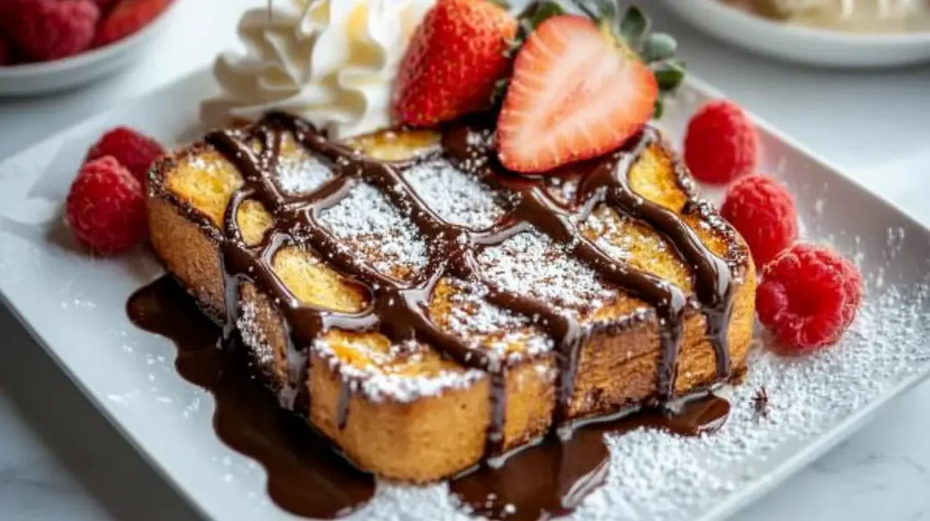 Chocolate french toast