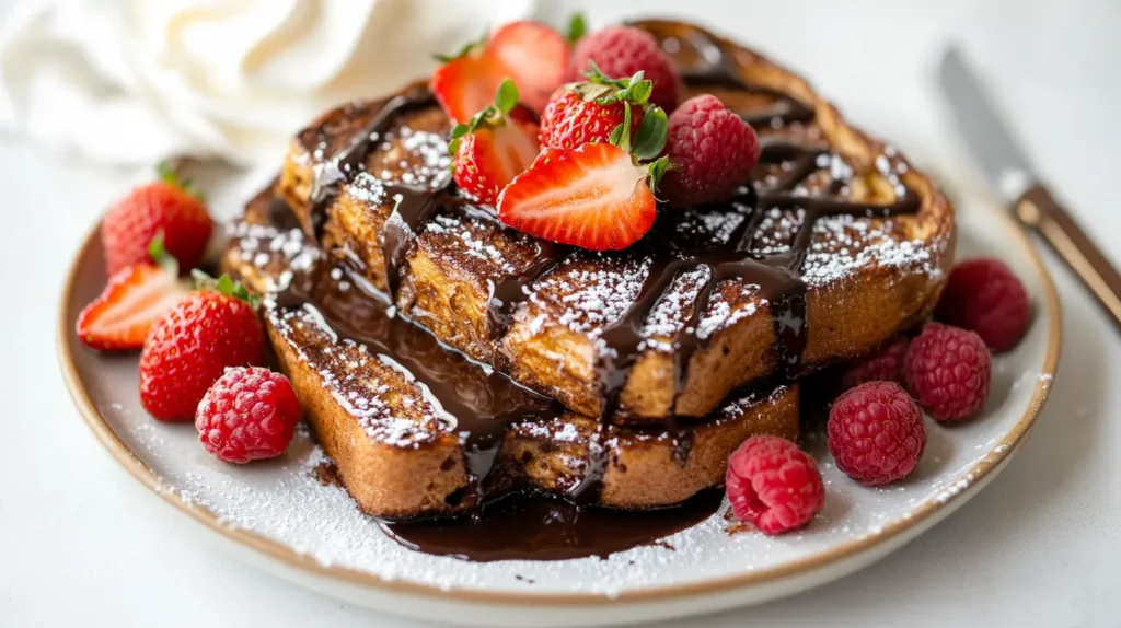 Chocolate french toast