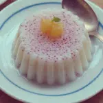 Coconut Pudding with Sago