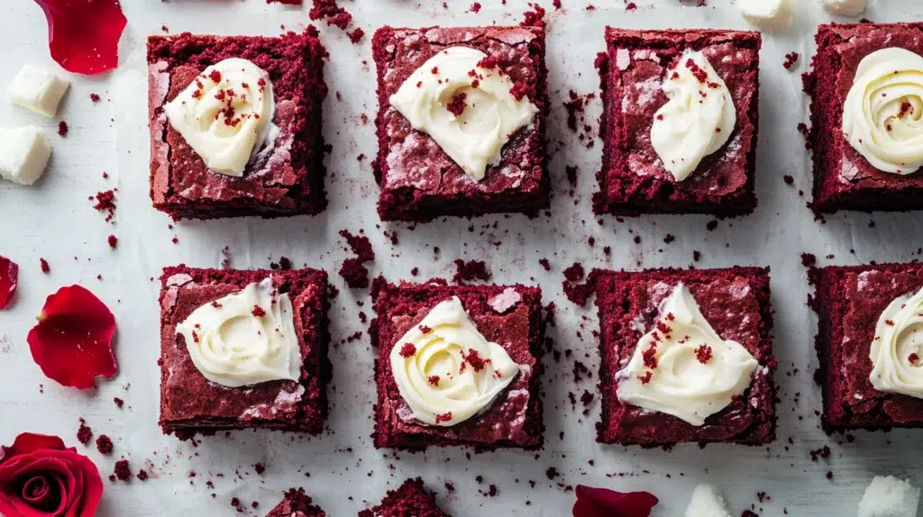 Gluten-Free Red Velvet Brownies
