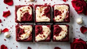 Gluten-Free Red Velvet Brownies