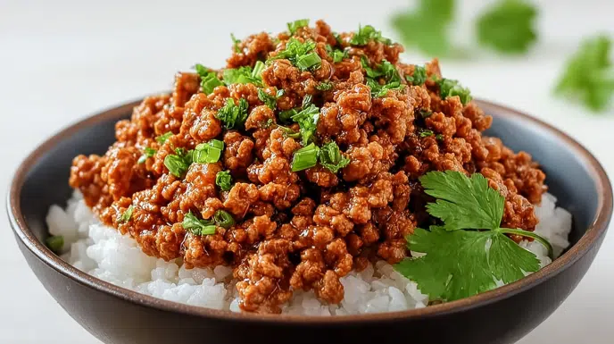 Honey Garlic Ground Turkey recipe