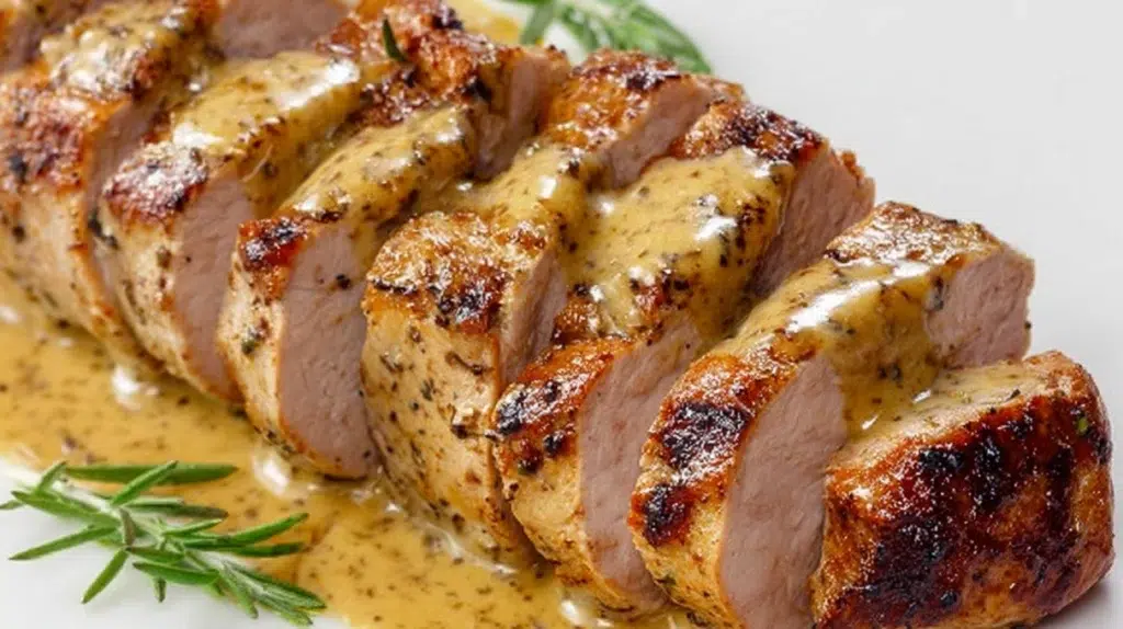 Honey Mustard Pork Tenderloin recipe