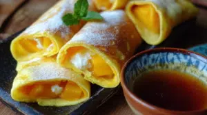 Hong Kong Style Mango Pancake