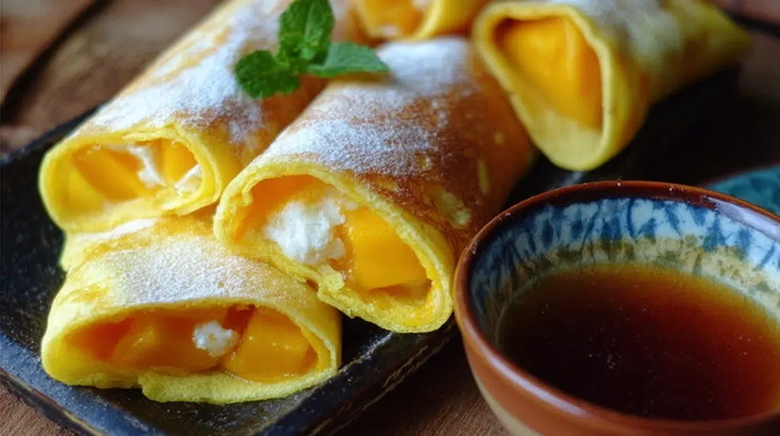 Hong Kong Style Mango Pancake: A Delicious Treat Your Family Will Love!