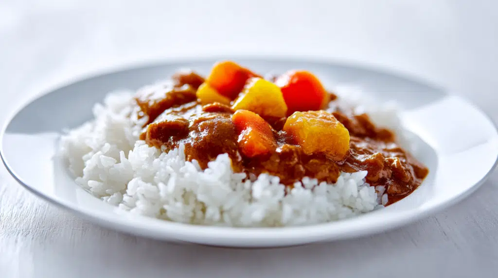 Japanese Curry on Rice