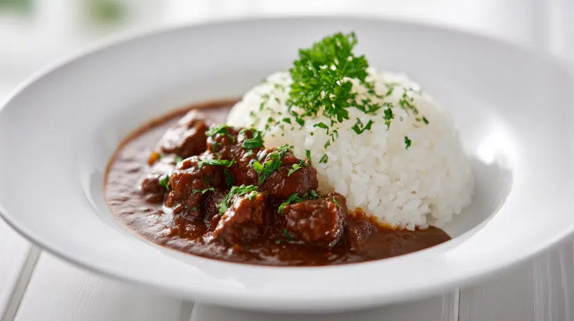 Japanese Curry on Rice