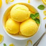 Lemon sorbet