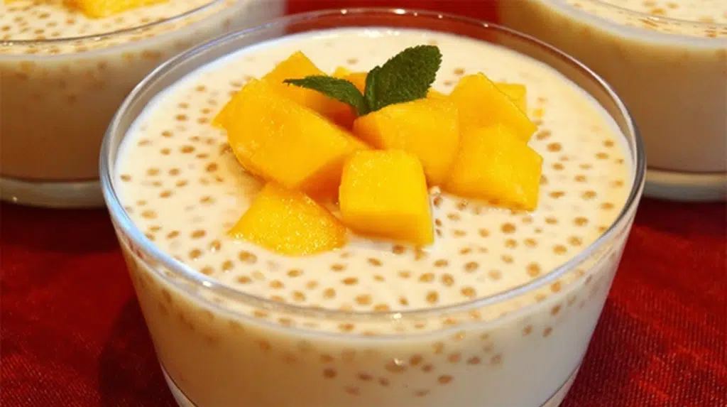 Mango Sago with Coconut Milk