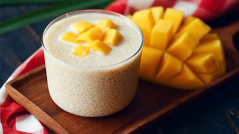 Mango Sago with Coconut Milk