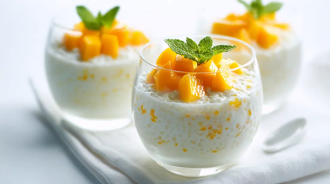 Mango Tapioca Pudding (Mango Sago) A Creamy, Fruity Delight!