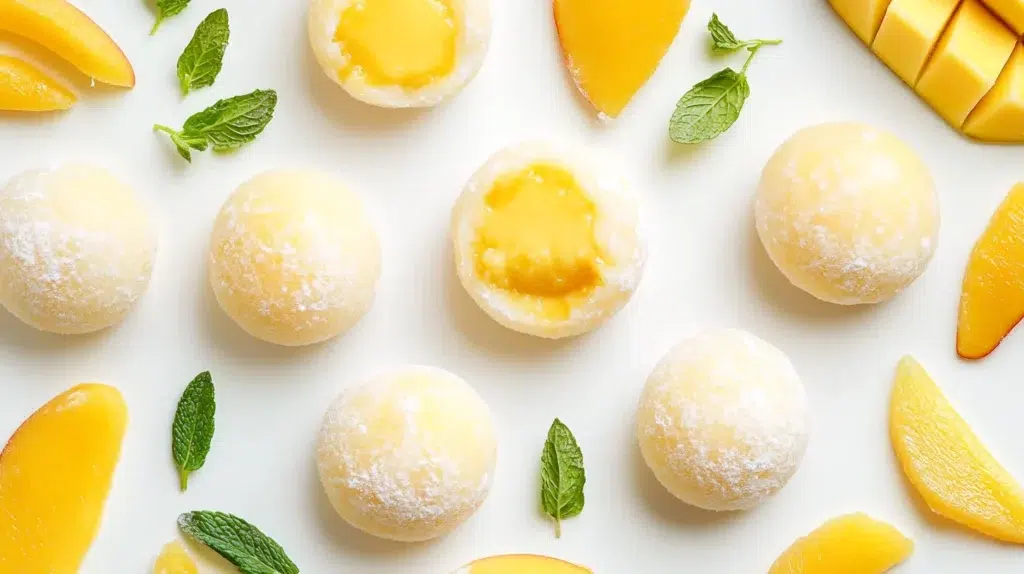 Mango mochi