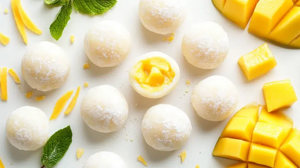 Mango mochi
