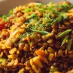 Mediterranean Lentils and Rice