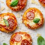 Mini pizza bites pretzels