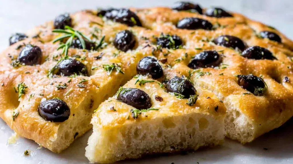Olive and Herb Focaccia recipe