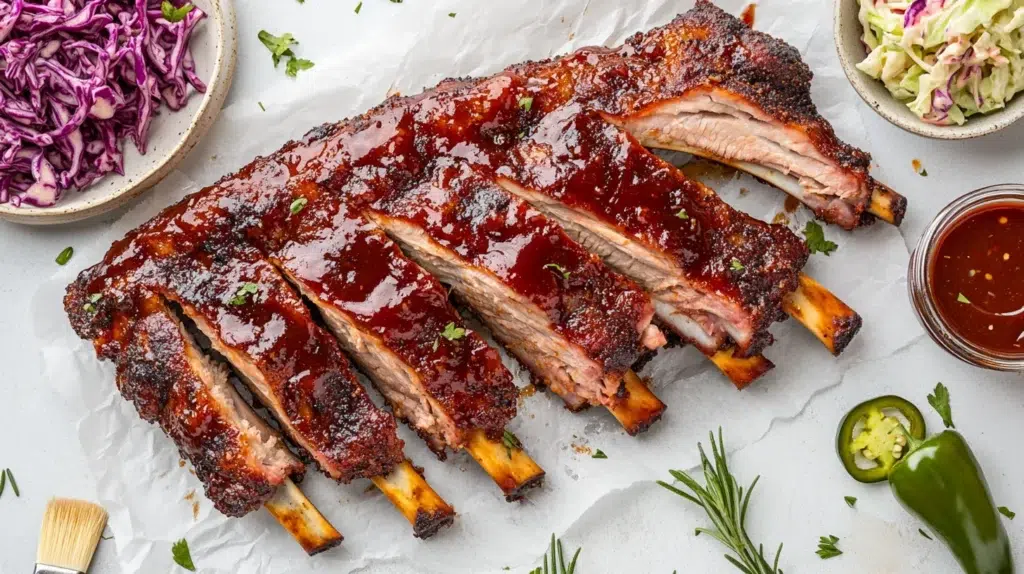 Oven baked ribs