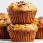 Protein banana muffins soft and moist made with ripe bananas and protein-rich ingredients baked until golden