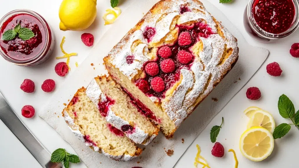 Raspberry bread