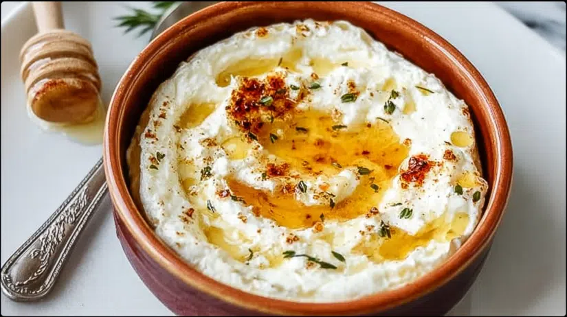 Ricotta Dip with Hot Honey