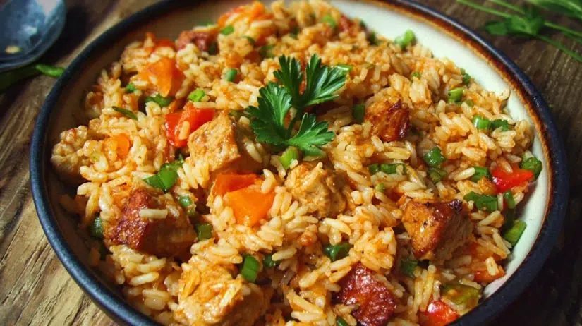 Serbian Rice Meat