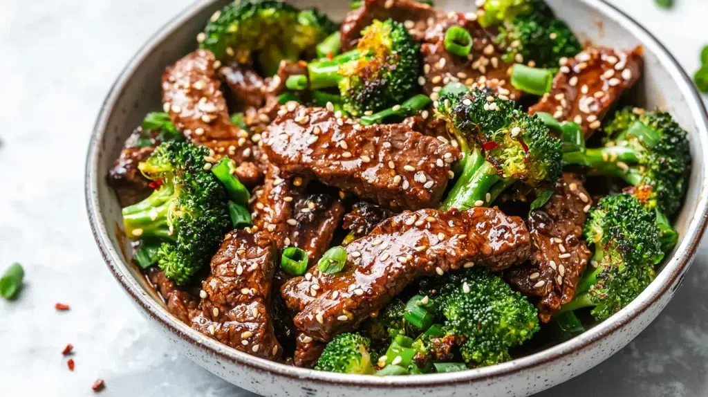 Sheet Pan Beef and Broccoli