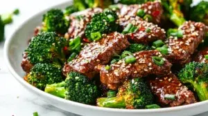 Sheet Pan Beef and Broccoli