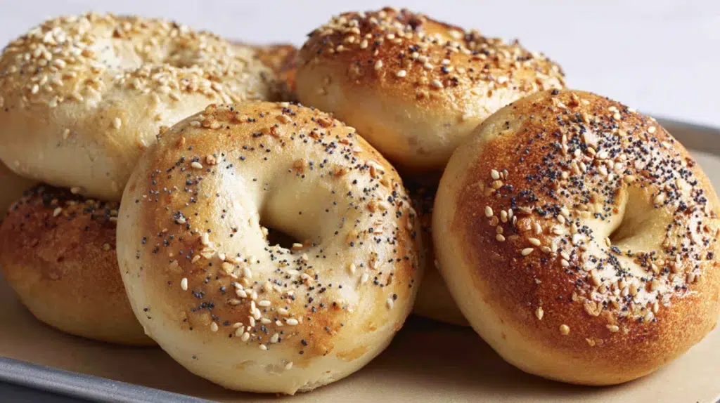 Sourdough Discard Bagels recipe