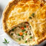 Sourdough chicken pot pie
