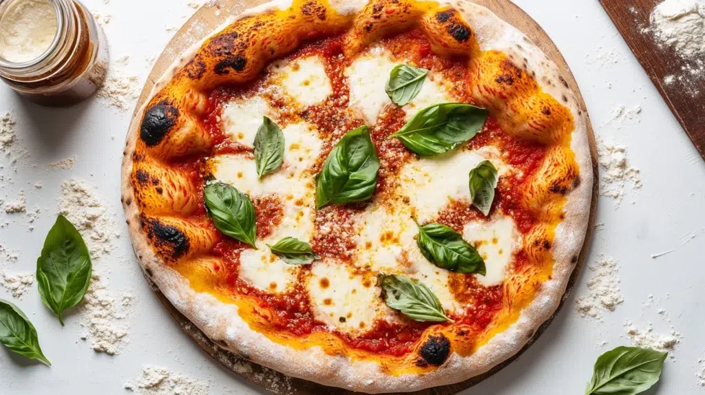 Sourdough discard pizza dough