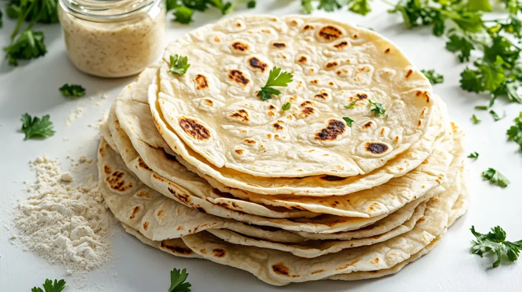 Sourdough discard tortillas