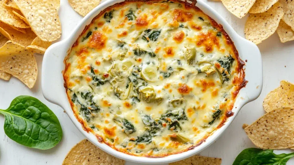 Spinach and artichoke dip
