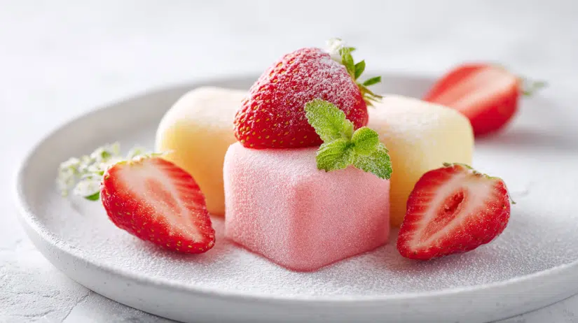 Strawberry Banana Mochi