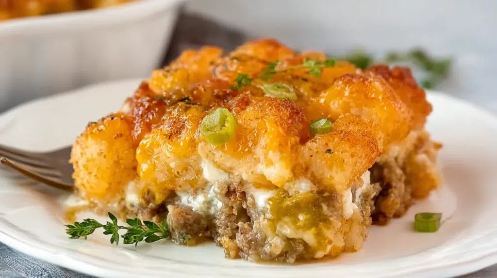 Tater Tot Casserole recipe