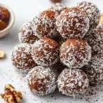 Walnut date energy balls