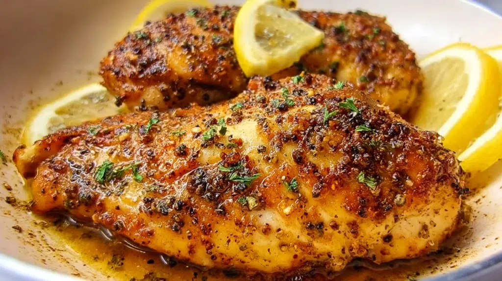 baked lemon pepper chicken recipe