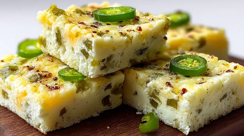 jalapeño cheese squares recipe