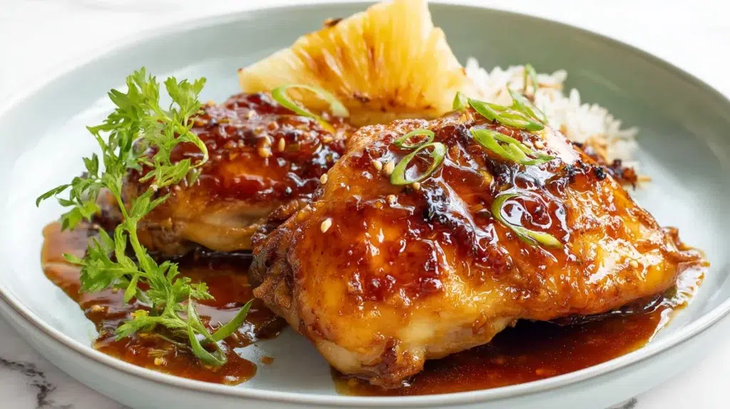 Air Fryer Hawaiian Chicken