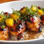 Asian Mango Glazed Chicken