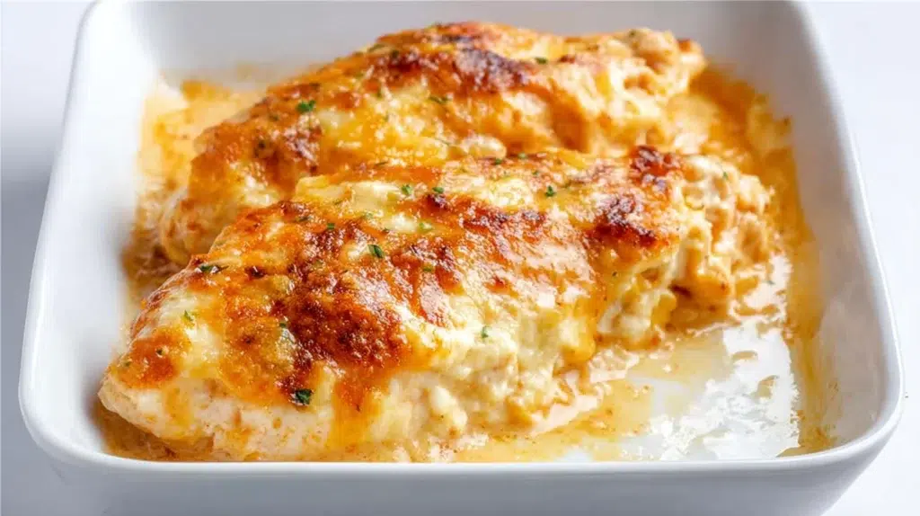 Buffalo Chicken Cheese Bake
