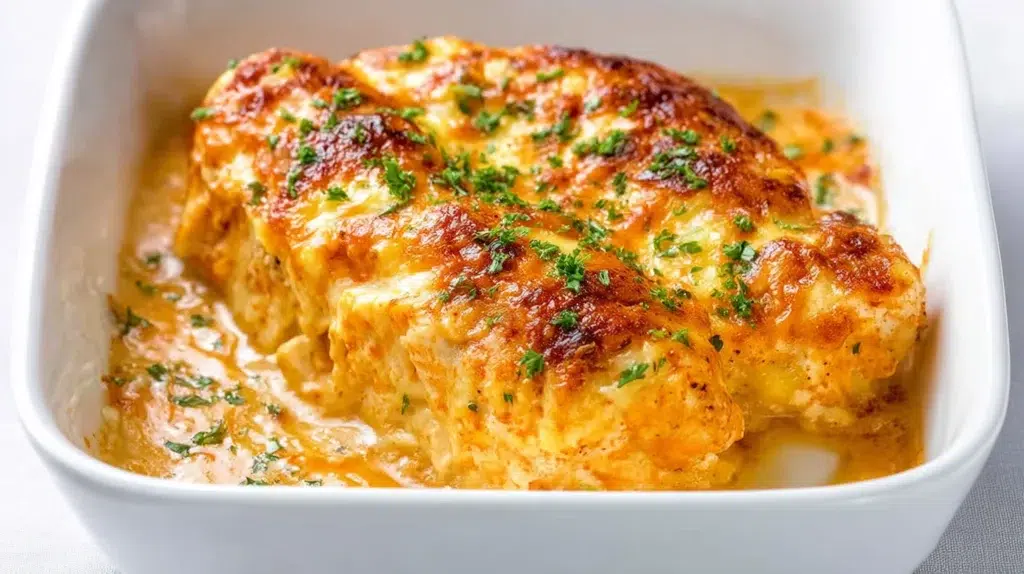 Buffalo Chicken Cheese Bake